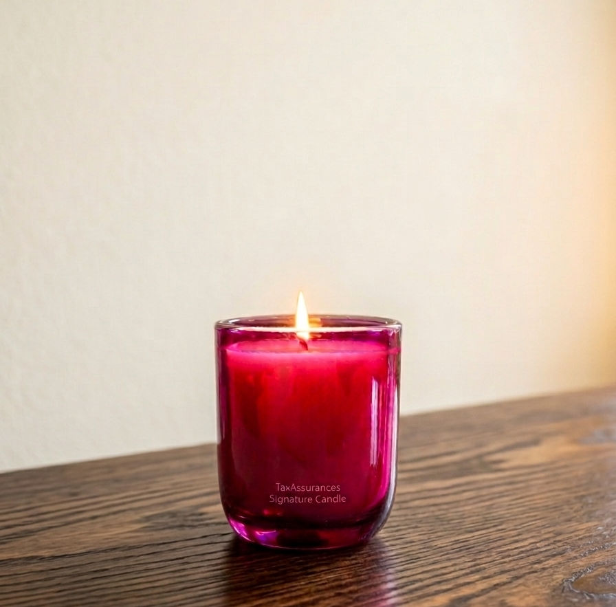 Finding Calm in Complexity: How a Simple Candle Transforms the Tax Preparation Experience