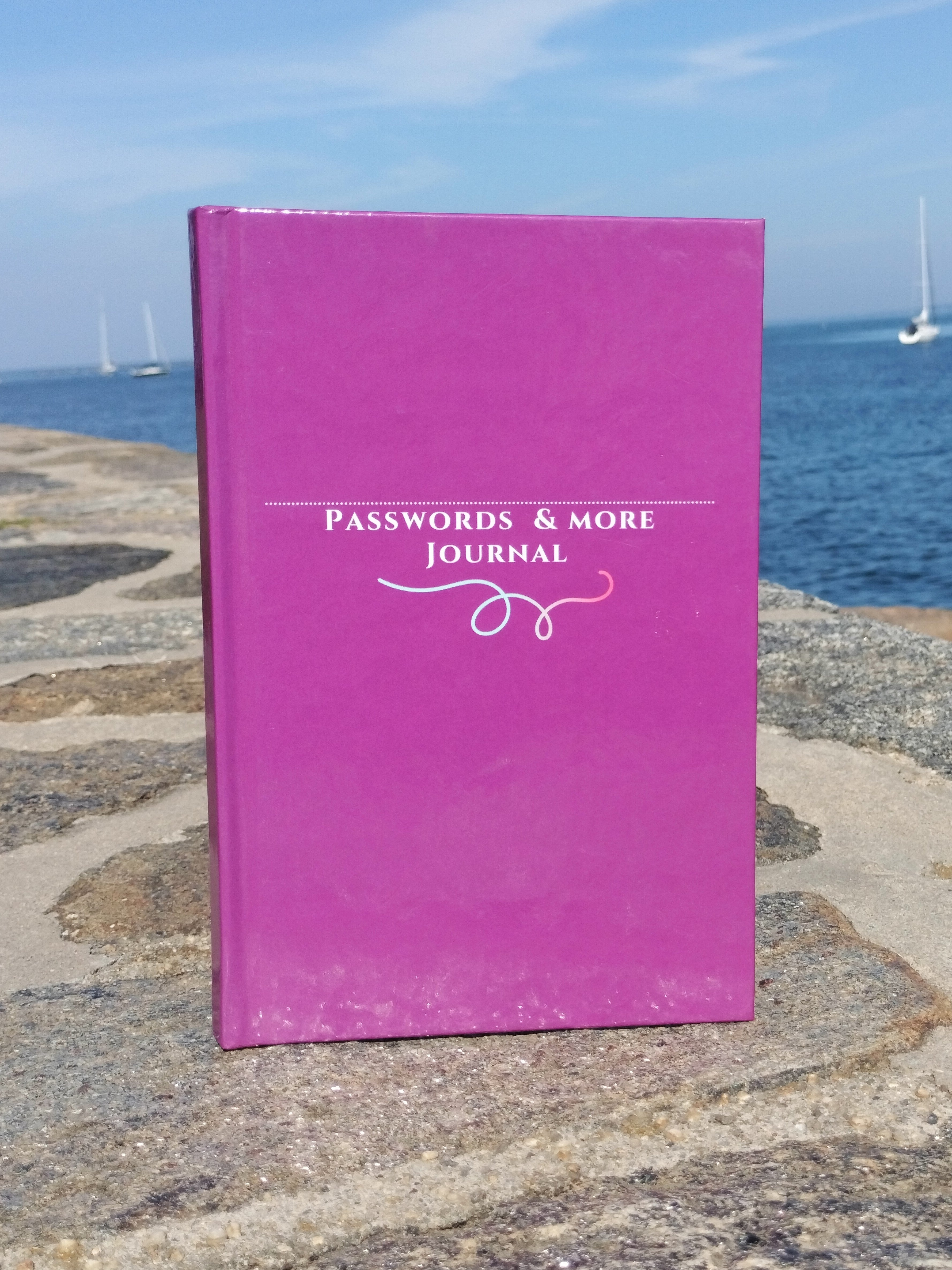 Purple Hardcover Lined Journal Notebook